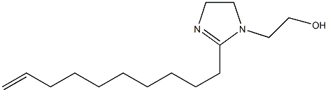 2-(9-Decenyl)-2-imidazoline-1-ethanol Struktur