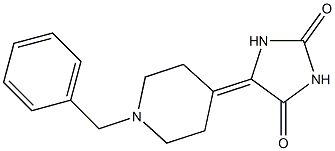 5-(1-Benzylpiperidin-4-ylidene)imidazolidine-2,4-dione Structure