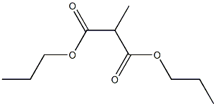 メチルマロン酸ジプロピル 化学構造式