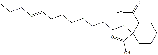 Cyclohexane-1,2-dicarboxylic acid hydrogen 1-(9-tridecenyl) ester Structure