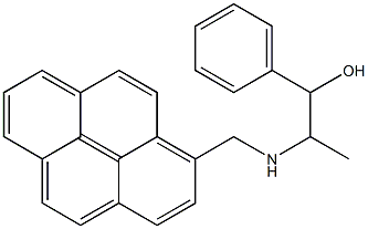 1-(2-Hydroxy-1-methyl-2-phenylethylaminomethyl)pyrene