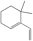 1-Vinyl-6,6-dimethylcyclohexene,,结构式