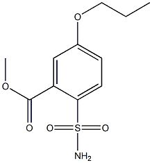 5-Propoxy-2-sulfamoylbenzoic acid methyl ester