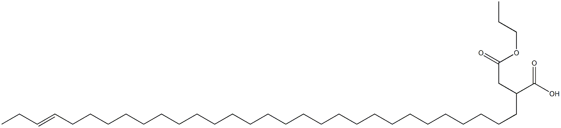 2-(27-Triacontenyl)succinic acid 1-hydrogen 4-propyl ester