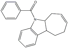 5-Benzoyl-5,5a,6,9,10,10a-hexahydrocyclohept[b]indole