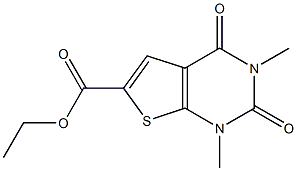  1,2,3,4-Tetrahydro-1,3-dimethyl-2,4-dioxothieno[2,3-d]pyrimidine-6-carboxylic acid ethyl ester