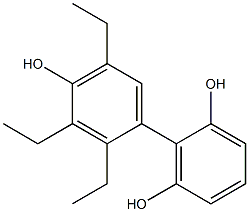  2',3',5'-Triethyl-1,1'-biphenyl-2,4',6-triol