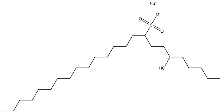  6-Hydroxytetracosane-9-sulfonic acid sodium salt