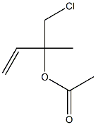 Acetic acid 1-chloromethyl-1-methyl-2-propenyl ester