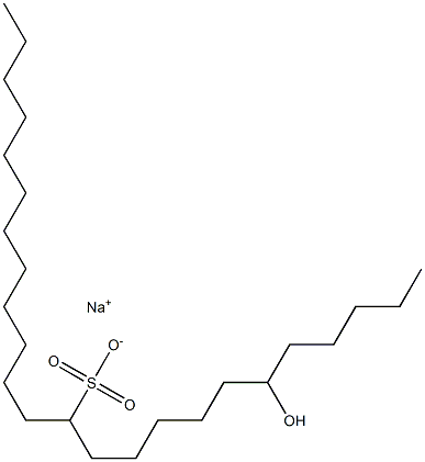 6-Hydroxytetracosane-12-sulfonic acid sodium salt