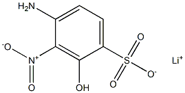 4-Amino-2-hydroxy-3-nitrobenzenesulfonic acid lithium salt