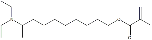 Methacrylic acid 9-(diethylamino)decyl ester