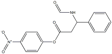 3-Formylamino-3-phenylpropionic acid 4-nitrophenyl ester