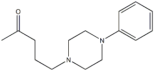 5-(4-Phenyl-1-piperazinyl)pentane-2-one Structure