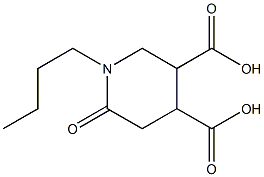 1-Butyl-6-oxo-3,4-piperidinedicarboxylic acid