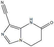 2-Oxo-1,2,3,4-tetrahydroimidazo[1,5-a]pyrimidine-8-carbonitrile Structure