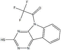 5-(Trifluoroacetyl)-5H-1,2,4-triazino[5,6-b]indole-3-thiol|