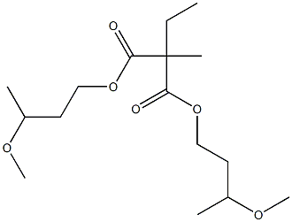 Ethylmethylmalonic acid bis(3-methoxybutyl) ester