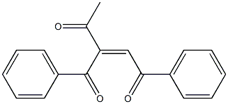 1-Phenyl-3-benzoyl-2-pentene-1,4-dione Structure