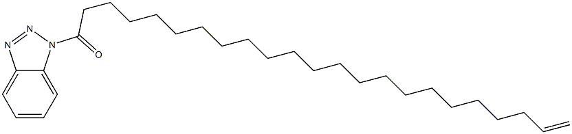 1-(1-Oxo-22-tricosenyl)-1H-benzotriazole Structure