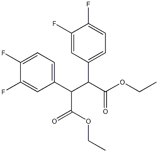 2,3-Bis(3,4-difluorophenyl)succinic acid diethyl ester