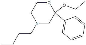  2-Ethoxy-4-butyl-2-phenylmorpholine