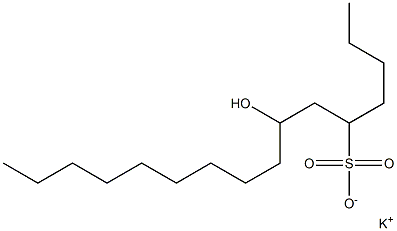 7-Hydroxyhexadecane-5-sulfonic acid potassium salt