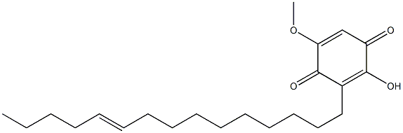 2-Hydroxy-5-methoxy-3-(10-pentadecenyl)-p-benzoquinone