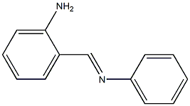 2-(Phenyliminomethyl)aniline,,结构式