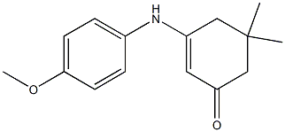  3-(4-Methoxyanilino)-5,5-dimethyl-2-cyclohexene-1-one