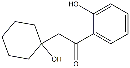 2-(1-Hydroxycyclohexyl)-1-(2-hydroxyphenyl)ethanone Structure