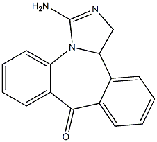 3-Amino-1,13b-dihydro-9H-dibenz[c,f]imidazo[1,5-a]azepin-9-one Structure