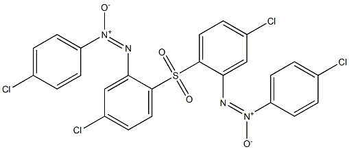 4-Chlorophenyl-ONN-azoxy-4-chlorophenyl sulfone