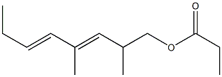  Propionic acid 2,4-dimethyl-3,5-octadienyl ester