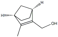(1S,4R)-3-Methylbicyclo[2.2.1]hept-2-ene-2-methanol Struktur