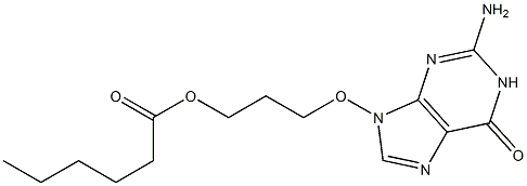 2-Amino-9-(3-hexanoyloxypropyloxy)-9H-purin-6(1H)-one