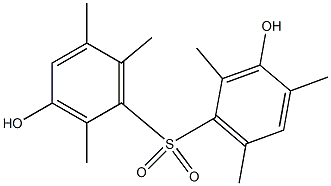 3,3'-Dihydroxy-2,2',4,5',6,6'-hexamethyl[sulfonylbisbenzene]|