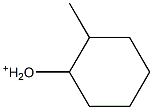 1-Oxonio-2-methylcyclohexane Structure