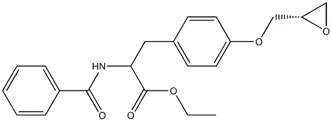 (S)-2-Benzoylamino-3-[4-(oxiran-2-ylmethoxy)phenyl]propionic acid ethyl ester