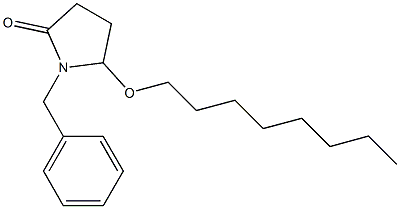 5-(Octyloxy)-1-[benzyl]pyrrolidin-2-one,,结构式