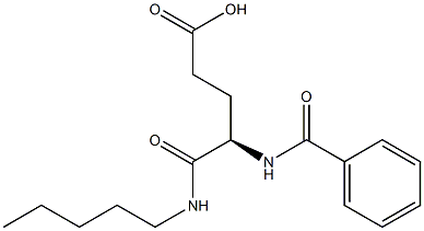 (R)-4-(Benzoylamino)-5-oxo-5-pentylaminovaleric acid|