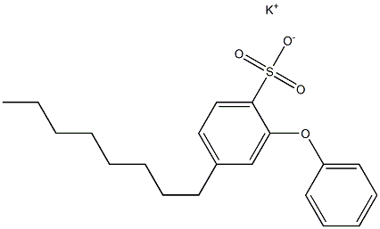 4-Octyl-2-phenoxybenzenesulfonic acid potassium salt|