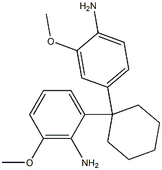 1-(4-Amino-3-methoxyphenyl)-1-(2-amino-3-methoxyphenyl)cyclohexane