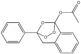 4,5-Dihydro-1,4-epoxy-4-phenyl-1H-2,3-benzodioxepin-1-ol acetate