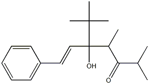  5-tert-Butyl-5-hydroxy-2,4-dimethyl-7-phenyl-6-hepten-3-one