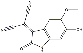 [(2,3-Dihydro-6-hydroxy-5-methoxy-2-oxo-1H-indol)-3-ylidene]malononitrile