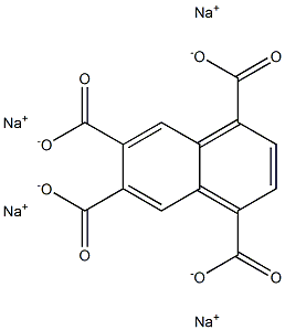 1,4,6,7-Naphthalenetetracarboxylic acid tetrasodium salt Structure