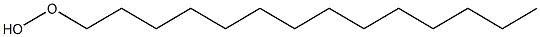 Tetradecyl hydroperoxide Structure