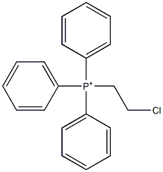 (2-Chloroethyl)triphenylphosphonium Structure