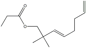  Propionic acid 2,2-dimethyl-3,7-octadienyl ester